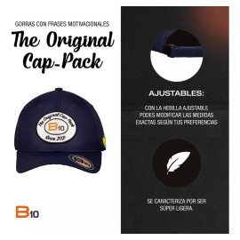 B10 Gorras Unisex B10 Gorras Deportivas Con Bolsillo Secreto