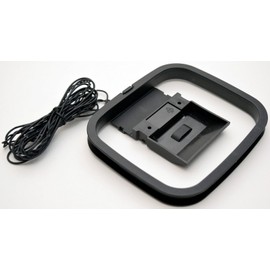 HiFi AM/FM Loop 3-Pin Mini Connector Antenna For Home Audio Receivers