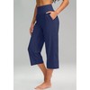G Gradual Women's Wide Leg Capri Pants with Pockets Tummy