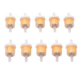 Magnet Inline Fuel Filter For 50cc 49cc 66cc 80cc Gas Motorized Bicycle ATV Pocket Mini Dirt Bike Engine Pack of 10