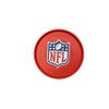 American Football Set of 4 Coasters, Plastic, 9 cm Diameter