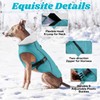 EMUST Winter Dog Jacket, Windproof Dog Apparel for Cold Weather,