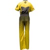 TOP TEN Graphic Kickboxing Uniform, Yellow - black