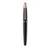 Colibri Equinox Fountain Pen - Brushed Black Steel and Rose