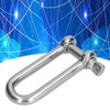 Long D Shackle 304 Stainless Steel Straight Anchor Screw Pin