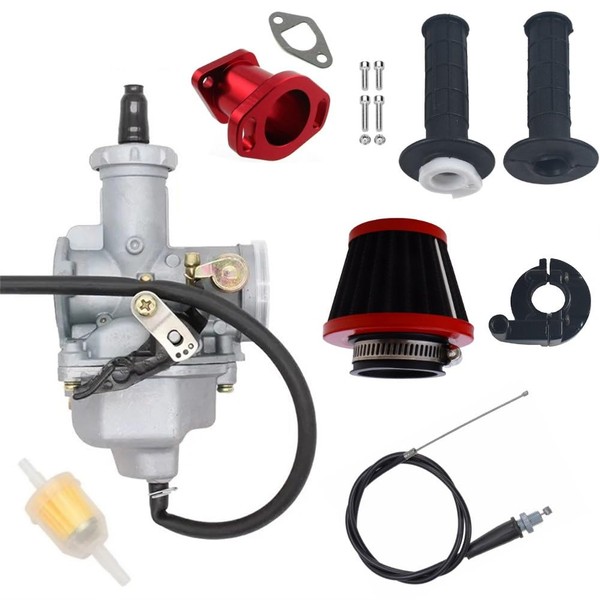 YJGZSVK PZ27 Hand Choke Carburetor 27mm For Predator 196 212cc