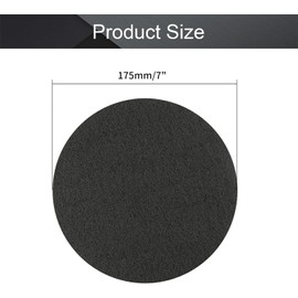 Utoolmart 7 Inch Scrubber Scouring Pads 1000 Grits Drill Brush Scuffing Disc Surface Conditioning Disc Tile Scrubber Cleaning Tool 8Pcs