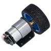 Encoder Motor Set Kit 6mm Shaft with Mounting Bracket for