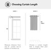 Deconovo Solid Curtain Blackout Curtain Material Curtain Eyelet Blackout Thermal