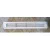 GRADY WHITE **OEM**FLUSH LOUVERED VENT "WHITE" 17-1/2" x 2-3/4" Flange