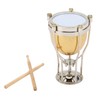 Miniature Timpani Model Decorative Exquisite Copper Timpani Ornament for Graduation