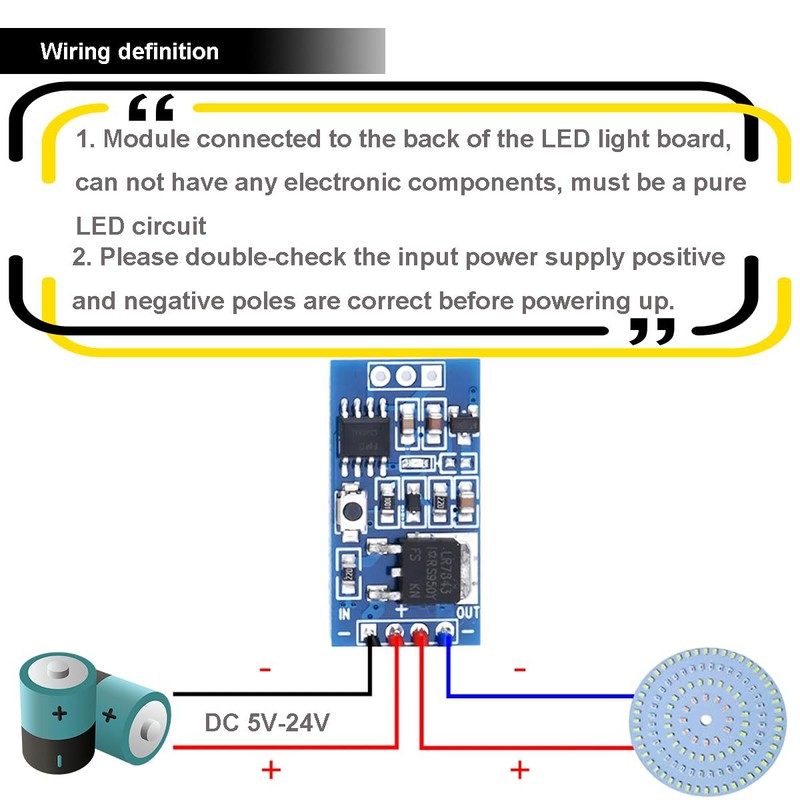 Youmile LED light Driver board DC 5-24V 30W PWM LED