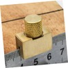 jojofuny Woodworking Line Block Set 2pcs Brass Measuring Tool Steel