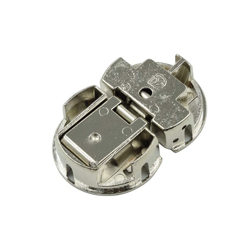 Sscon 2Packs 90 Degrees Adjustable Zinc Alloy Hinges Concealed Hinges