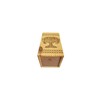 Handmade Wooden Keepsake Urn with Engraved Design - Large Capacity,