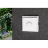 HUBER Surface-Mounted Door Bell Push 1-Way Polystyrene Door Bell Push