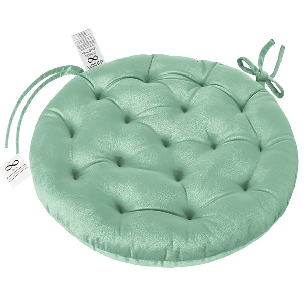 My Infinity Store Infinity Collection 15 inch Round Tufted Plush