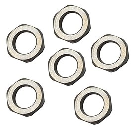 1/2" x28 Jam nut 1/2-28 Thread Stainless Steel Lock nut Package of 6