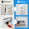 Gadgetzan Wall Plate Spacer,Flush Fit Device Leveling Plates For Wall