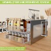 Kmise Magnestic Spice Rack (3, Grey)