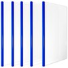 TOTiyea 12 Pack Clear Report Covers with Sliding Bars, 5mm