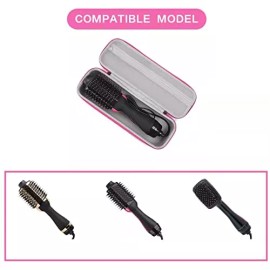 Yewltvep Funda Para Cepillo De Secador De Pelo Revlon, Funda Rígida D