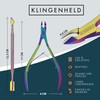 KLINGENHELD® Precise Cuticle Nippers with 1 Cuticle Pusher - Very