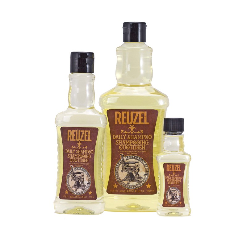 Reuzel Daily Shampoo, Cleanses Hair and Scalp, 100 ml