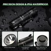 PIOOCAN Rechargeable Flashlights 1200 Lumens EDC Flashlight, AA Pocket Flashlight