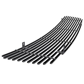 APS Compatible with GMC Sierra 1500 1500HD 2500HD 3500 2003-2006 & 03-04 2500 & 07 Classic Main Upper Stainless Steel Black 8x6 Horizontal Billet Front Grill Grille Insert G85371J