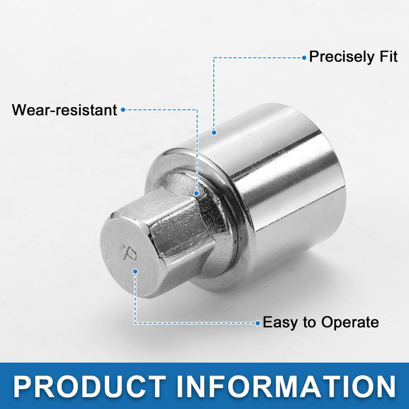 A ABSOPRO Wheel Lock Lugnut Type P Anti-theft Screw Nut