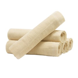 Pai Skincare London | Organic Muslin Face Cloths for Gentle Cleansing and Exfoliation, Reusable Skin Cleansing Wipe for Sensitive Skin. Aileron Double Sided Muslin, Pack of 5