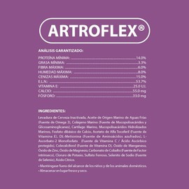 RUILAND Artoflex: Vitaminas para Perros | 60 Tabletas Masticables con Sabor Unico | para la Movilidad en Perros Grandes y de 3a Edad | Ingredientes 100% Naturales | Suplementos para tu Mascota