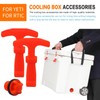 KOGUNXU Upgraded Cooler Maintenance Set T-Handle Latches & Drain Plug