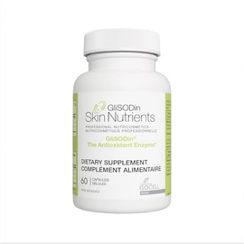 GliSODin Nutrientes para la piel La enzima antioxidante - Reduce el estrés oxidativo - 60 cápsulas - 1 mes de suministro