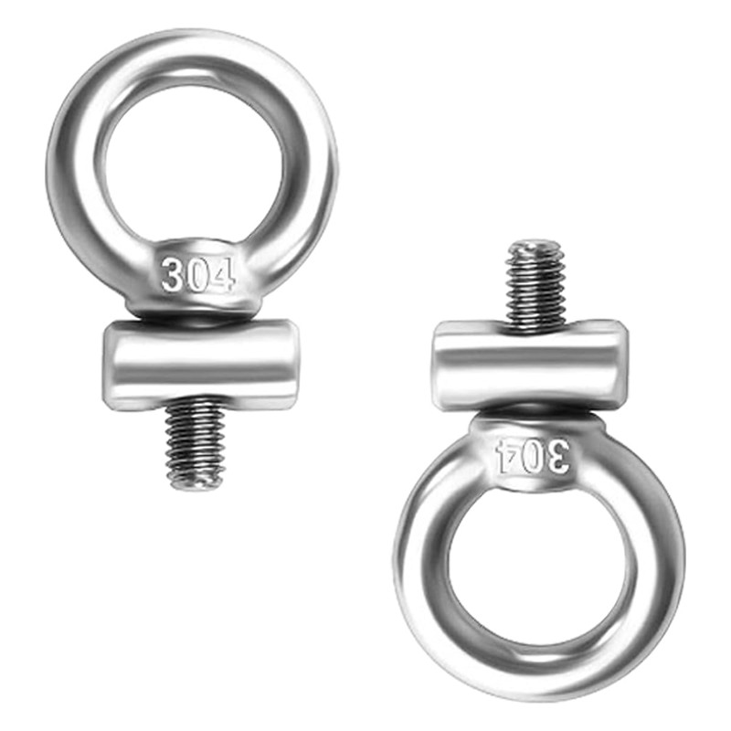Adunsiaoto Pack of 4 Ring Nuts M4, Universal Lifting Eye