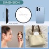 Suupvaor 30X Magnifying Mirror with 3 Suction Cups, Large 6inch