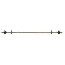 Achim Home Furnishings Aspen Camino Window Rod and Finial, 48 to 86-Inch [Misc Inch Extends Inch