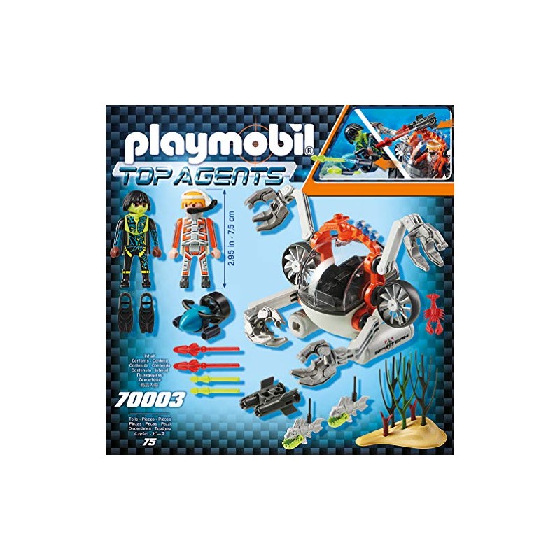 Playmobil 70003 Top agents - SPY TEAM Sub Bot
