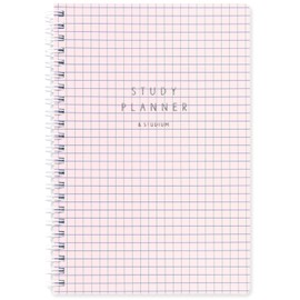 Iroha Publishing GSSD-13 Notebook, Ring Notebook, Study Planner, Daily Checkered, Length 7.9 inches (200 mm), Width 5.5 inches (140 mm), Thickness 0.7 inches (18 mm)