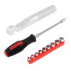Windance Clutch Removal Wrench Tool Kit, 5mm-13mm Reversible Socket Clutch