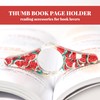 Book Holder Thumb Page Holder - Reading Accessories for Book