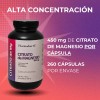 Citrato Magnesio 260 Cápsulas 450mg Pharmadan Sabor