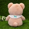 Takeoff Bear Drop Retro Pastel Bear Cute Embroidered Flowers On
