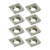 10 pieces Taper tap, turning plate / reversible blade, HM,