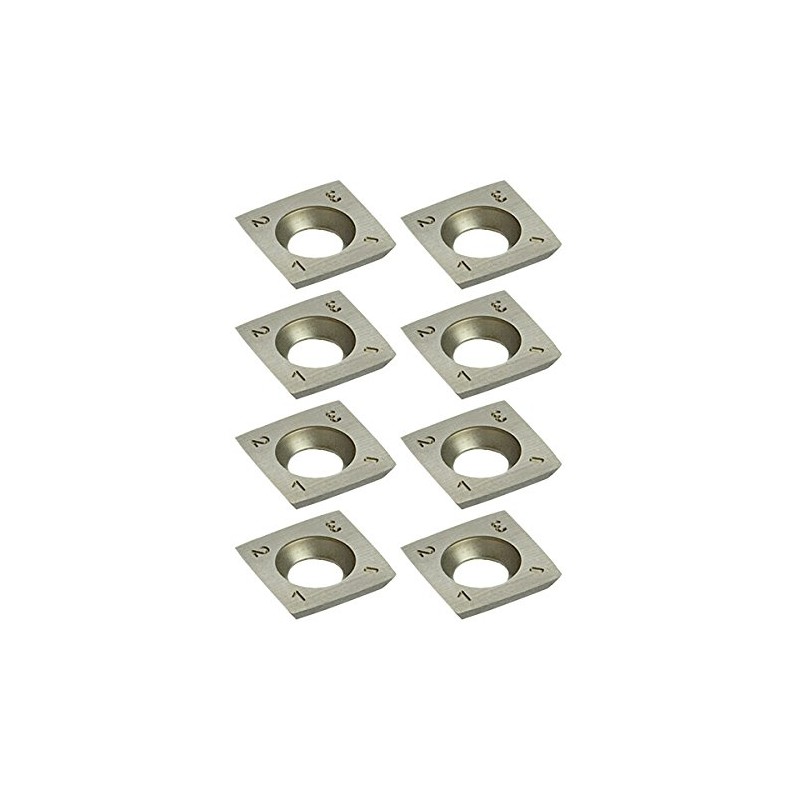 10 pieces Taper tap, turning plate / reversible blade, HM,