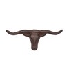 Metal Longhorn Steer Vanity Knob Kitchen Dresser Drawer Pull Cupboard