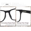 Global Glasses Women's and men's vintage glasses, square, unisex, popular,
