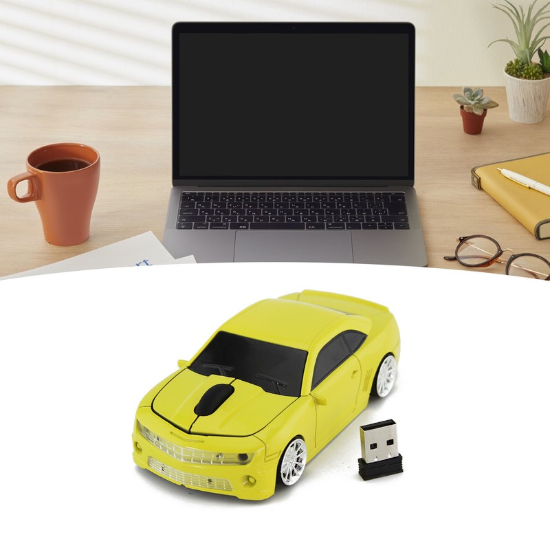 Sport Car Shaped Wireless Computer Mouse 2.4G High Accuracy Sensor