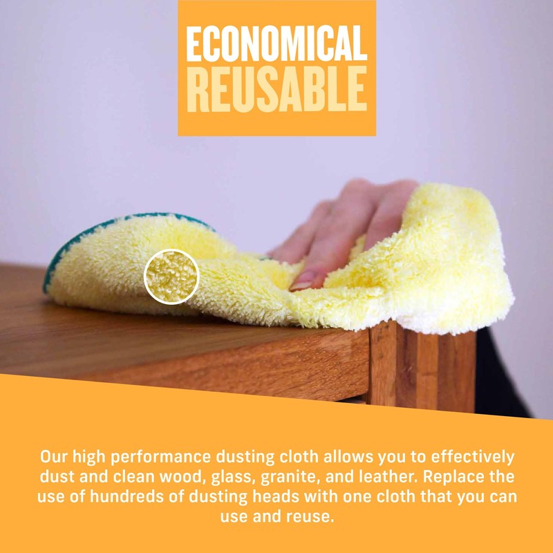 E-Cloth High Performance Dusting Cloth, Reusable Premium Microfiber Cloth for